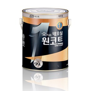 KCC 네오실원코트 3L 셀프 무광 백색 외벽 친환경 수성 페인트, 퍼팩트오일, 1개