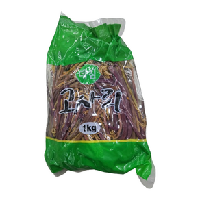 데침 고사리 1kg 식당 나물 반찬 데친고사리, 4개