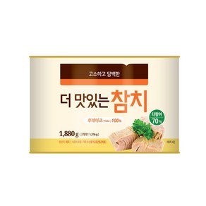 베스트코 담백하고 고소한 더 맛있는 대용량 참치캔 1880g, 12개, 1.88kg