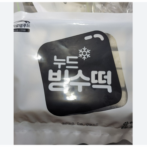 SD004 로뎀푸드 누드빙수떡, 160g, 9개