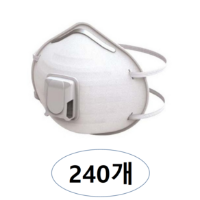 파인텍 530 안면부 여과식 2급 방진 마스크 산업용 공업용 240개