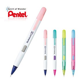 펜텔 pentel 테크닉클릭 뉴트로 샤프 0.5mm PD105C-L, PD105C-L2 캡색:블루