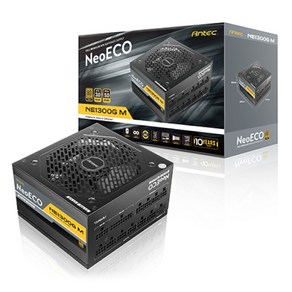 안텍 NeoECO 1300W 80PLUS GOLD PCIE5 풀 모듈러 ATX 3.0, X7000A388EU-23