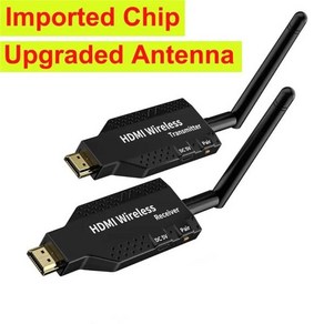무선 비디오 송신기 리시버 HDMI 호환 익스텐더 TV 스틱 스크린 미러 어댑터 스위치 DVD-PC TV 프로젝터 50M, 1.Only 1 RX, 1개