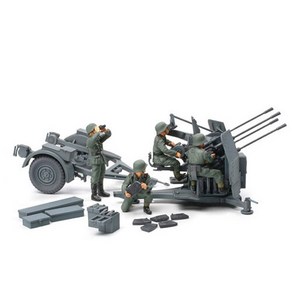 타미야 프라모델밀리터리 [32554] 1/48 German 20mm Flakvierling 38