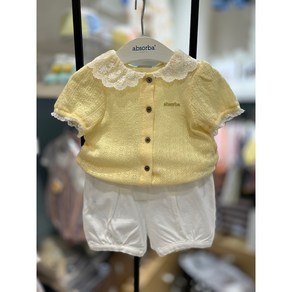[압소바] 여름 40% /한여름 시원하게 입기 좋은 면 니트 상하복 /팬츠는 부드럽고 신축성 좋은 원단 /상의는 가디건으로도 GOOD*르푸상하*