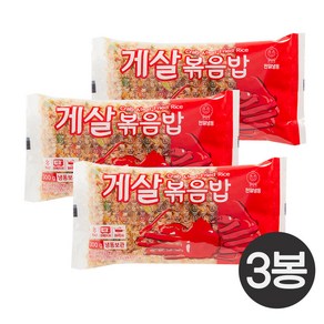 천일 게살볶음밥 300g x 3봉, 3개