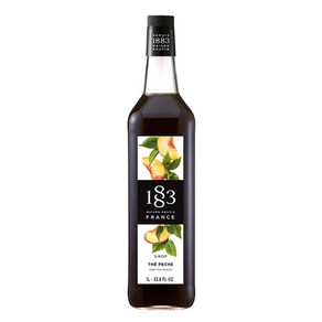 1883 복숭아 아이스티시럽 1000ml, 1개, 1L