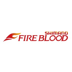 시마노 FIRE BLOOD B 낚시스티커, 1개