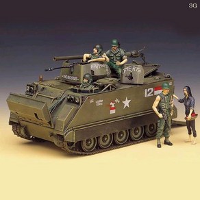 프라모델 1/35 M113A1 베트남전-TA985 밀리터리 장갑차 모형조립 만들기 교구, 1개