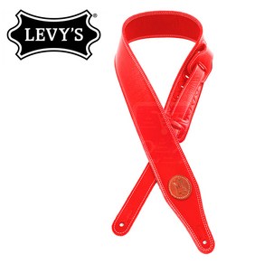 Levys - Signatue Seies Stap / 기타 & 베이스 스트랩 (M17SS-RED), *, 1개