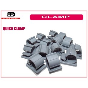 동아베스텍 퀵클램프 QUICK CLAMP DQC-103 전선정리, 1개