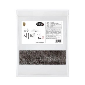 바삭한 순수해작 재래김 100p 260g, 1개