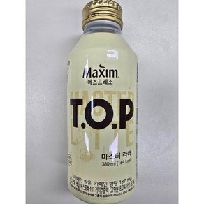 티오피(T.O.P) 마스터라떼, 380ml, 48개