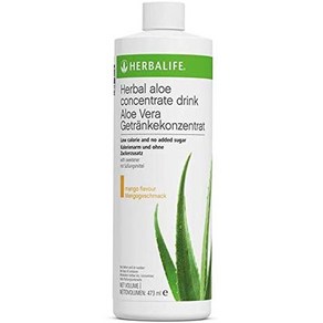 서플리먼트 ハーバライフ HERBALIFE 하버 라이프 HERBALIFE 하발 알로에 음료(망고 맛희석용) B00T9GR57W, 1개, 473ml