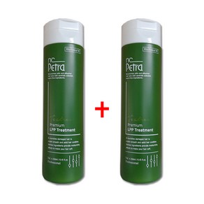 엔씨페트라 프리미엄 티트리 엘피피 트리트먼트 250ml 1+1/손상모발 염색모발 전문가용 두피겸용, 2개