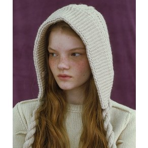 [락피쉬웨더웨어] CABLE KNIT BALACLAVA - 4 colos, BEIGE