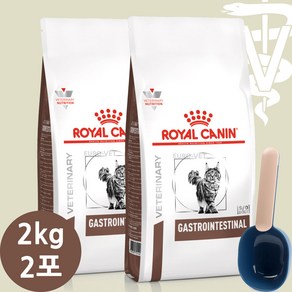 [로얄캐닌] 캣 가스트로인테스티널(+스쿱) 2kg*2개, 2kg, 2개