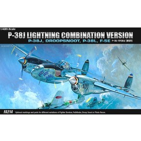 1/48 P-38J 라이트닝(통합판)(12282), 1개