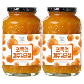 초록원 과일잼3종 1kg+1kg (딸기잼/사과잼/파인애플망고잼), 1세트