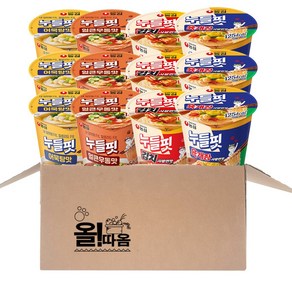 올따옴 농심 여름라면 누들핏 컵라면 세트 어묵탕맛 우동맛 육개장사발면맛 김치사발면맛 3입씩