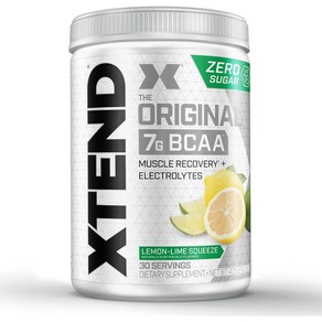 싸이베이션 Scivation 엑스텐드 오리지널 Xtend BCAA 30seving, Lemon Lime, 405g, 1개