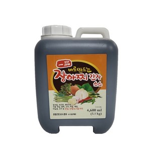 광야식품 일품 장아찌간장 만능소스 간편소스 대용량 4600ml