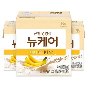 뉴케어 바나나맛 아셉틱 환자영양식, 150ml, 24개