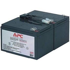 APC UPS 배터리 교체 RBC6 스마트 UPS용 SMT1000 SMC1500 SMT1000C SMT1000US SU1000 SU1000BX120 SUA1000US SUA10, Battey Replacement, 1개