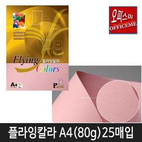 삼원특수지 칼라복사지 플라잉칼라80g (25매입) 40종 모음(선택구매)