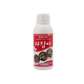 회양목 갈색잎 고추 잎마름병, 500ml, 1개