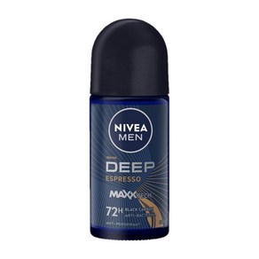 니베아 남성 딥 에스프레소 발한억제 데오드란트 롤온 NIVEA MEN Deep Espesso Deodoant, 1개