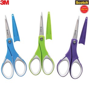 3M 스카치 프리미엄 크라프트 전문가 가위 14.5cm, 그린, 1개