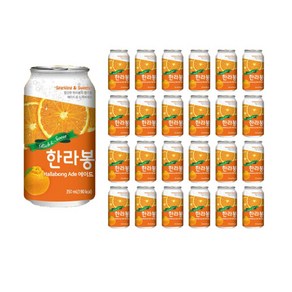 일화 한라봉에이드 350ml X 24캔 437092, 24개