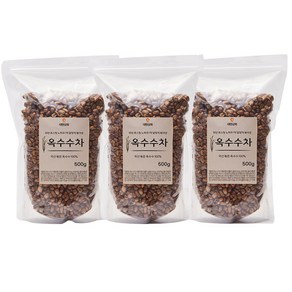 50년전통대현상회 국산 볶은 옥수수차 세트, 500g, 3개