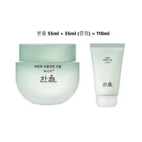 한율 어린쑥 수분진정 크림, 1개, 110ml