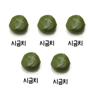 우리밀쿠키반죽5색세트(60g x 5개) 리얼재료 우유버터 쿠키만들기 아이간식 토이쿠키 쿠키만들기, 300g, 1세트