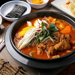 국내산 매운갈비찜 600g 밀키트 간편요리 캠핑요리, 1개