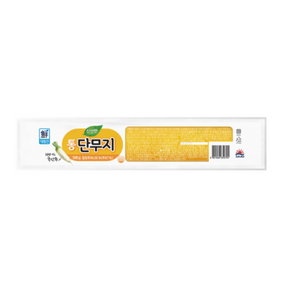 대림선 통단무지 500g, 2팩