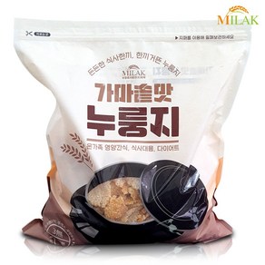 미락 가마솥맛 한끼거뜬 누룽지, 3kg, 2개