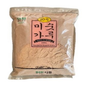 다원 업소용 가정용 20곡 미숫가루 1kg, 1개