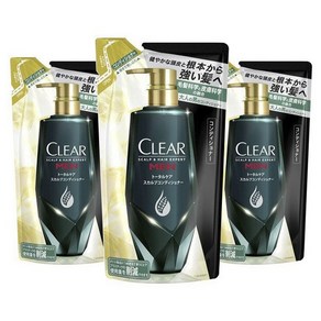 Clea Dent 포멘트 토탈 케어 스캘프 컨디셔너 리필, 3개, 280g