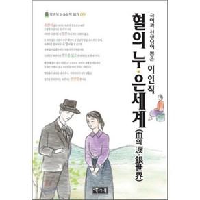 이인직 혈의 누·은세계 : 국어과 선생님이 뽑은, 이인직 저, 북앤북