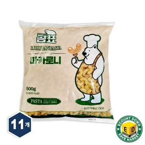 영동식품 곰표 마카로니, 11개, 500g