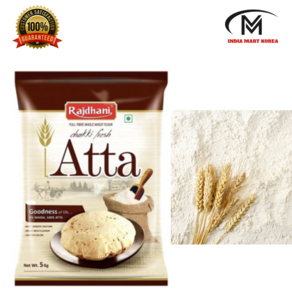 Rajdhani atta whole wheat floo 통밀가루 5kg 1개