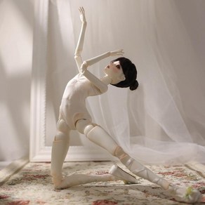 발레리나 구체관절인형 BJD Celia msd 45cm 발레 인형 풀세트, 미백, 전체 세트(그림과 같이), 1개