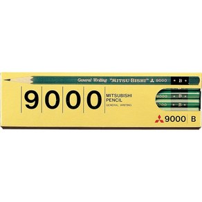 MITSUBISHI Pencil 미츠비시 연필 9000 B 1 다스 K9000B