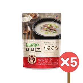 CJ제일제당 비비고 사골곰탕 300g 5개