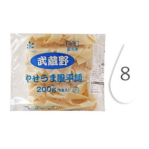 야세우마멘(납작면)(냉동), 8개, 1kg