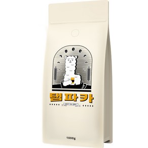 탬파카 산미없는 블렌드 커피 원두, 1kg, 2개, 홀빈(분쇄안함)